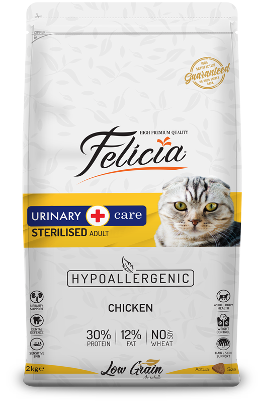 Felicia Urinary Care Adult Chicken Sterilised 2Kg