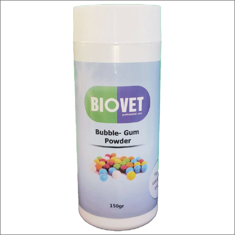 BioVet Bubble Gum Powder 150gr