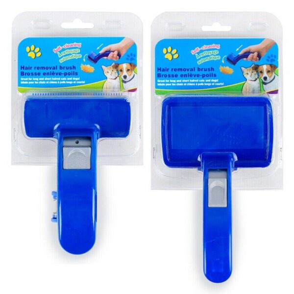 Self Cleaning Pet Dog Cat Slicker Brush Grooming