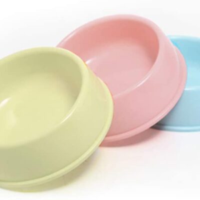 Plastic Pet Bowl circular