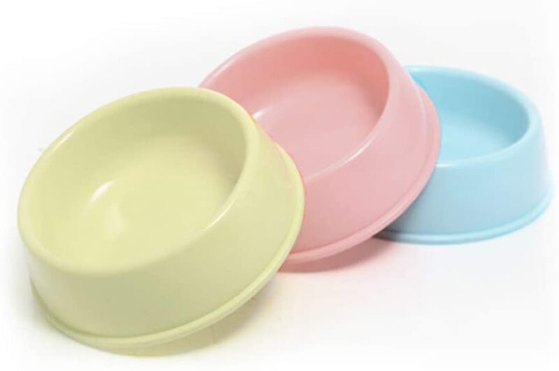 Plastic Pet Bowl circular