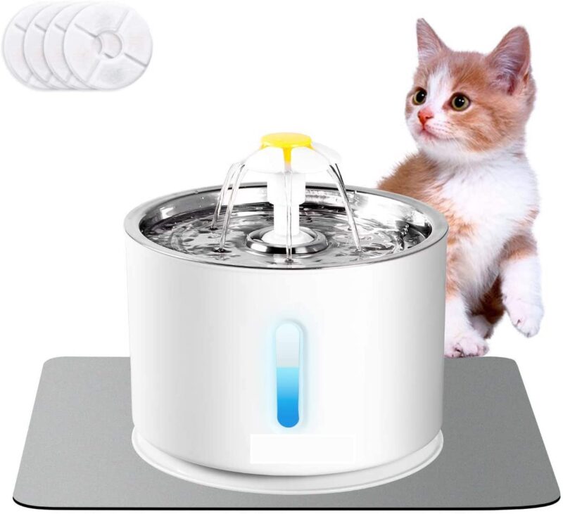 Pet Drinking Fountain Stainless Steel