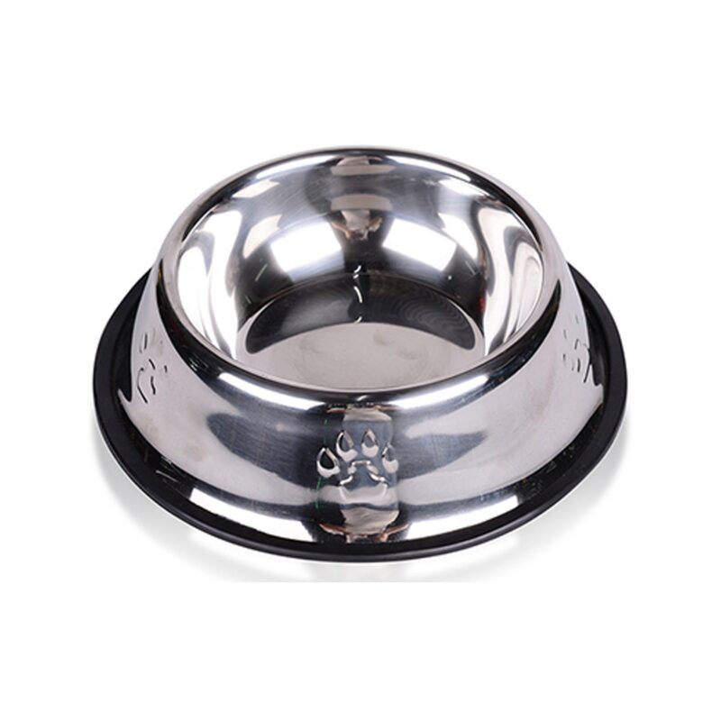 ⁦Stainless Steel Pet Bowl⁩ - الصورة ⁦3⁩