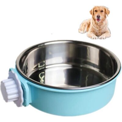 Clip-On Water Bowl for Dog Cage