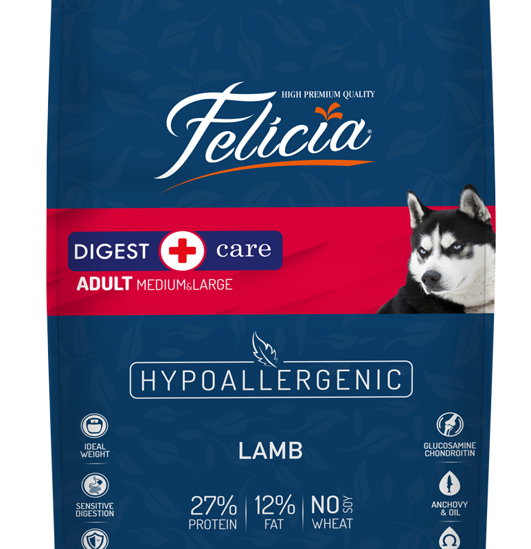 Felicia Digest Care Adult Lamb Medium & Large 15Kg