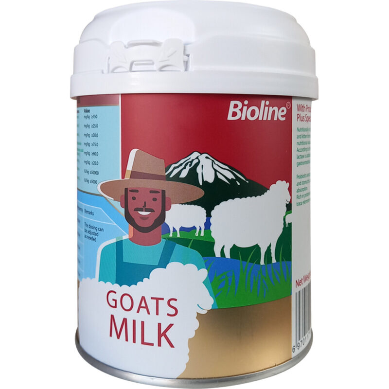 Bioline Dog And Cat Goat Milk Powder 200g