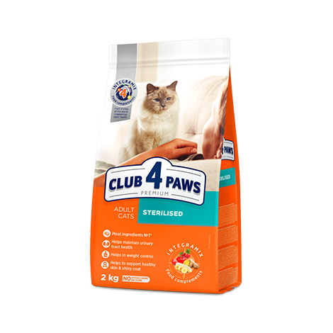 Club 4 Paws Premium For Adult Cats Sterilised 2K