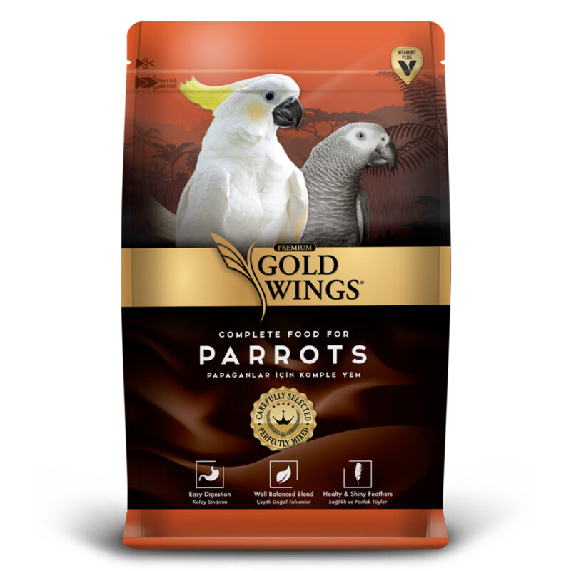 Gold Wings Premium Parrot Feed 1kg