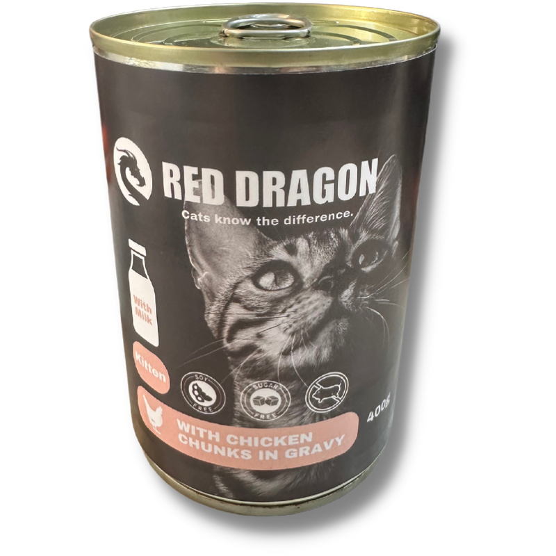 Red Dragon Chicken With Milk Chunks Wet Food 400g