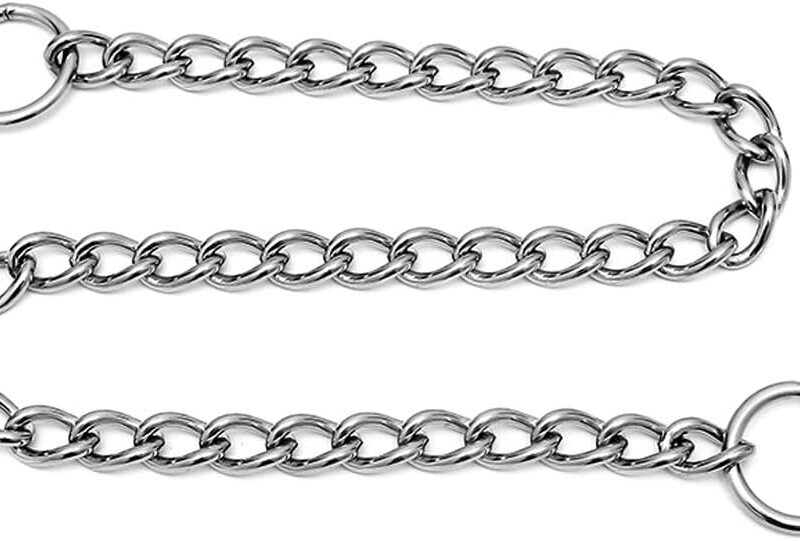 Chain Dog Training Choke Collar 50cm