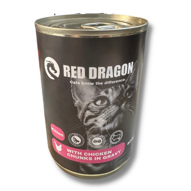 Red Dragon Chicken Chunks Wet Food 400g