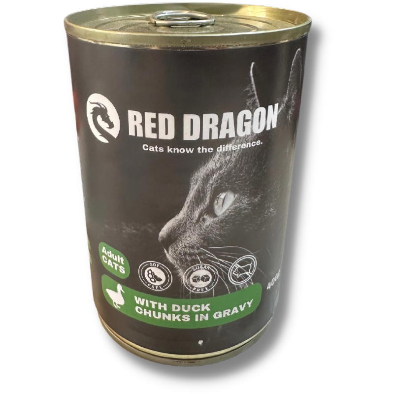 Red Dragon Duck Chunks Wet Food 400g