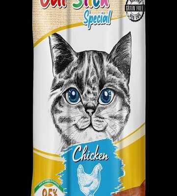 Snacky Cat Stick Special Chicken Grain-Free Cat Reward Stick 15gr (3 pieces)
