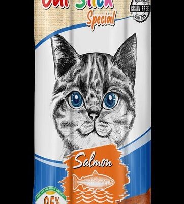 Snacky Cat Stick Special Salmon Grain-Free Cat Reward Stick 15gr (3 pieces)