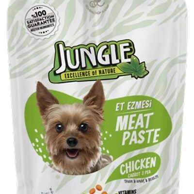 Jungle Meat Paste For Dogs With Chicken, Peas & Carrots