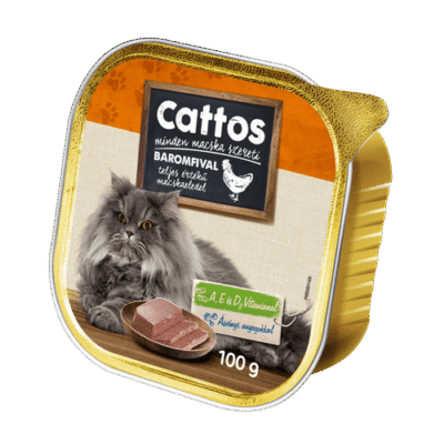 CATTOS PATE COMPLETE CATFOOD WITH CHICKEN 100GR