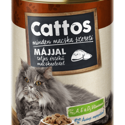 CATTOS CANNED COMPLETE CATFOOD WITH LIVER 415GR