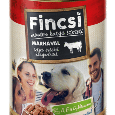 FINCSI COMPLETE CANNED DOGFOOD WITH BEEF 415GR