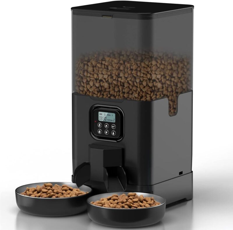 Automatic Pet Feeder for Two Cats / Dog 6L