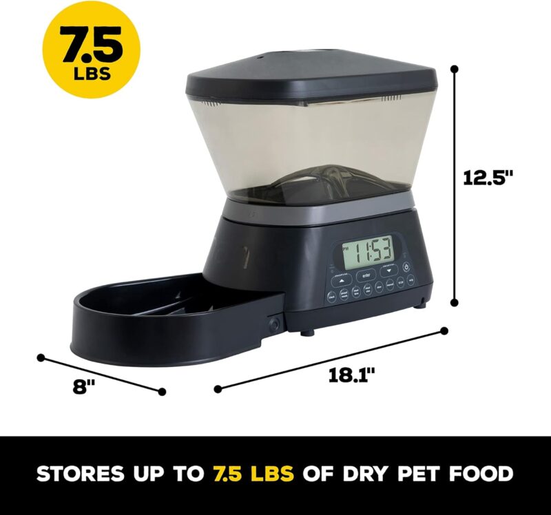 Petmate Gamma2 NANO Programmable Automated Pet Feeder 3.5L - Image 3