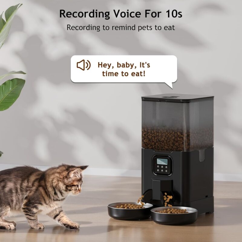 Automatic Pet Feeder for Two Cats / Dog 6L - Image 3