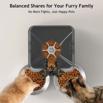 Automatic Pet Feeder for Two Cats / Dog 6L